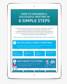 Organize A Successful Meeting, HD Png Download, Transparent PNG