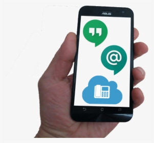 Google Hangouts In Voip - Mobile Phone, HD Png Download, Transparent PNG