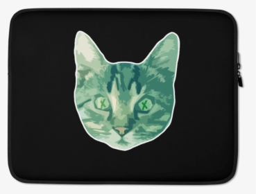 Atomic Kitten Black Psychobilly Laptop Sleeve, HD Png Download, Transparent PNG