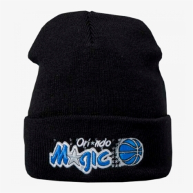 Orlando Magic Mitchell & Ness Team Logo Cuff Cappello - Beanie, HD Png Download, Transparent PNG