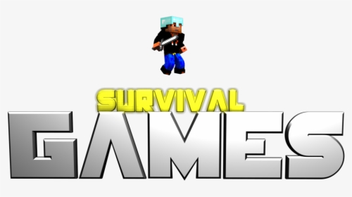 Minecraft Survival Games Logo Transparent - Survival Game, HD Png Download, Transparent PNG