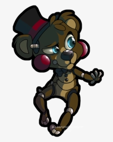 Chibi Toy Freddy - Toy Freddy Cartoon, HD Png Download, Transparent PNG