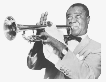Musical Instrument,brass Of - Louis Armstrong Jazz, HD Png Download, Transparent PNG