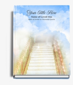 Stairway Perfect Bind Memorial Guest Registry Book - Boardwalk, HD Png Download, Transparent PNG