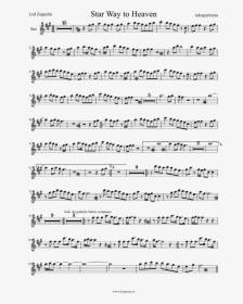 Tubescore Stair Way To Heaven By Led Zeppelin Sheet - Partitura Stairway To Heaven Flauta, HD Png Download, Transparent PNG
