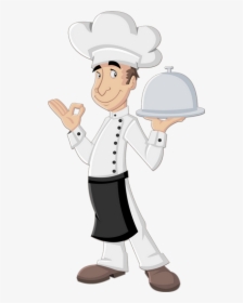 Transparent Cocinero Clipart - Cartoon Chef Png, Png Download, Transparent PNG