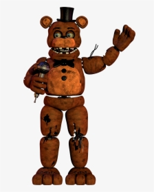 Fnaf Sfm Poster By - Fnaf Vr Help Wanted Withered Freddy, HD Png Download, Transparent PNG