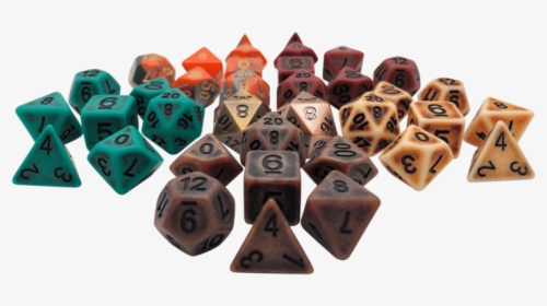 Steampunk Dice Sets For D&d - Triangle, HD Png Download, Transparent PNG