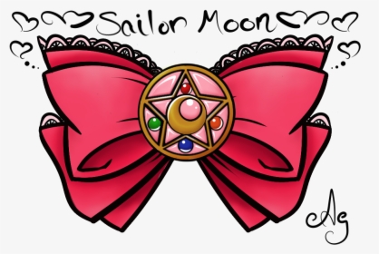 Sailor Moon Clipart Pink Transparent - Sailor Moon Brooch Bow, HD Png Download, Transparent PNG