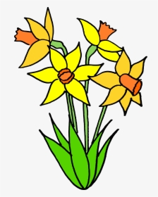 Flower Clipart Name - Spring Bulb Clip Art, HD Png Download, Transparent PNG