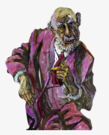 #oldman #grandpa #purple #sticker #man #male #gentleman - Otto Dix Fritz Perls, HD Png Download, Transparent PNG