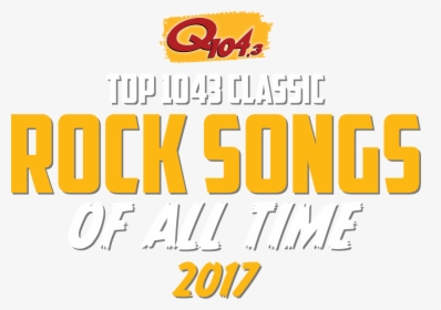Top 104,3 Classic Rock Songs Of All Time - Poster, HD Png Download, Transparent PNG