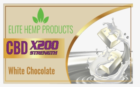 Hemp-infused White Chocolate - Signage, HD Png Download, Transparent PNG