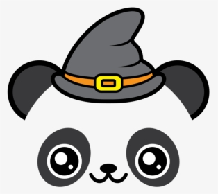 Unicorn Ears Png -witch Panda - Chef Panda Clipart, Transparent Png, Transparent PNG