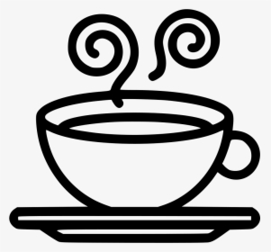 Coffee Clip Hot Beverage - Coffee Cup Svg Free, HD Png Download, Transparent PNG