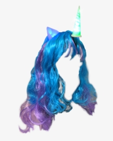 Unicorn Headband With Hair, HD Png Download, Transparent PNG