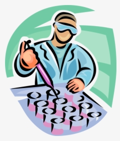 Technician Performs Tests With - Clip Art, HD Png Download, Transparent PNG