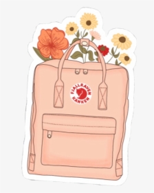 Clip Art Vsco Flowers Kanken Spring - Vsco Stickers Backpack, HD Png Download, Transparent PNG