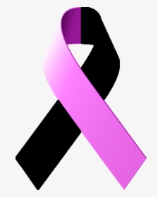 Free Black Cancer Ribbon Clip Art - Green Ribbon For Mental Health Awareness, HD Png Download, Transparent PNG