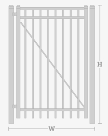 Home Simple Gate Design, HD Png Download, Transparent PNG