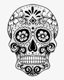 #calavera #catrina - Printable Dia De Los Muertos Skulls, HD Png Download, Transparent PNG