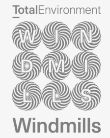 Windmills Logo-50gray - Circle, HD Png Download, Transparent PNG