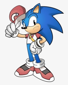Sonic The Hedgehog Clipart Red - Old Version Of Sonic, HD Png Download, Transparent PNG