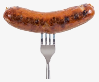 Sausage On A Fork, HD Png Download, Transparent PNG