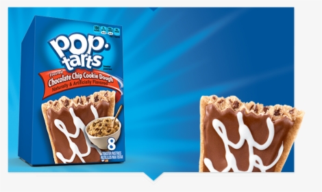 Chocolate Chip Cookie Dough - Pop Tarts, HD Png Download, Transparent PNG