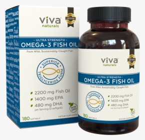 Viva Naturals Fish Oil, HD Png Download, Transparent PNG