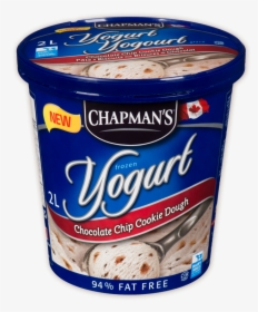 Chapman S Chocolate Chip Cookie Dough Frozen Yogurt - Food, HD Png Download, Transparent PNG
