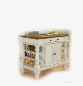 Small Kitchen Island Ideas With Seating - Island With Open Shelves Each Side, HD Png Download, Transparent PNG