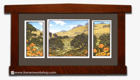 Yoshiko Yamamoto, When Poppies Bloom, Signed And Numbered - Tom Killion Framed, HD Png Download, Transparent PNG