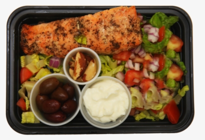 Keto Salmon Plate - Side Dish, HD Png Download, Transparent PNG