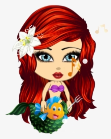 Princess Ariel ~the Little Mermaid - Cartoon, HD Png Download, Transparent PNG