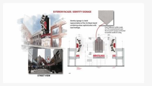 Jim Beam Urban Stillhouse Inspiration - Architecture, HD Png Download, Transparent PNG