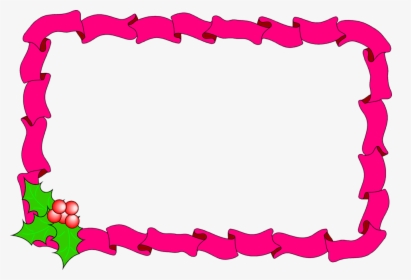 Borders And Frames Candy Cane Christmas Decoration, HD Png Download, Transparent PNG