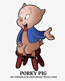 Animaniacs Cameos Porky Pig By Boscoloandrea Looney - Porky Pig, HD Png Download, Transparent PNG