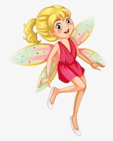 Cartoon Silhouette Illustration - Fairies Clipart, HD Png Download, Transparent PNG