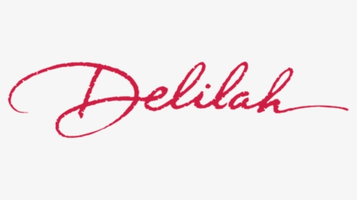 Delilah Signature, HD Png Download, Transparent PNG