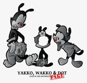 Dot Clipart Comic Book - Animaniacs Yakko Wakko And Dot, HD Png Download, Transparent PNG