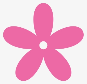 Clipart Flower Simple - Pink Flower Clipart Png, Transparent Png, Transparent PNG