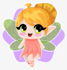 Top Fairy Clip Art Free Clipart Image - Cute Fairy Clipart, HD Png Download, Transparent PNG