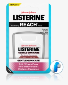Gentle Gum Care Floss - Listerine, HD Png Download, Transparent PNG