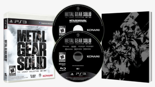 Metal Gear Solid The Legacy Collection Ps3 Beauty Shot - Metal Gear Solid The Legacy Collection Ps3, HD Png Download, Transparent PNG