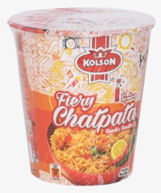 Kolson Cup Noodles Fiery Chatpata 50 Gm - Kolson Cup Noodles Chatpata, HD Png Download, Transparent PNG