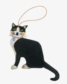 Socks Ornament - Domestic Short-haired Cat, HD Png Download, Transparent PNG
