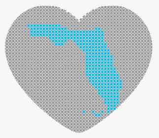 Florida Encapsulated By A Heart - Heart, HD Png Download, Transparent PNG