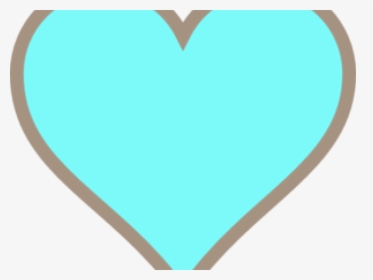Teal Heart Cliparts - Heart, HD Png Download, Transparent PNG