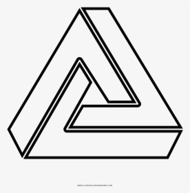 Triangle Shape Clipart Black And White, HD Png Download , Transparent ...